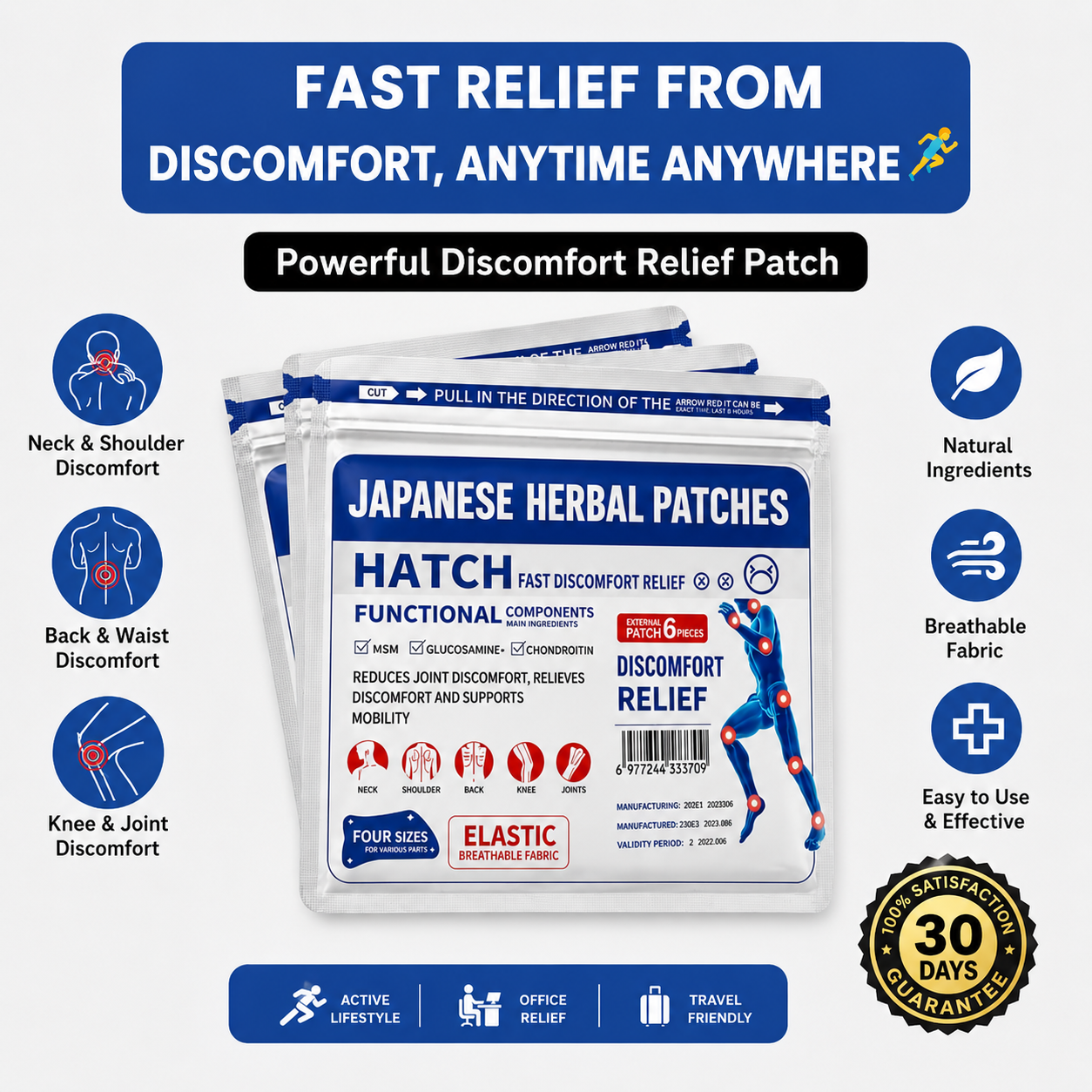 Japanese Herbal Patches
